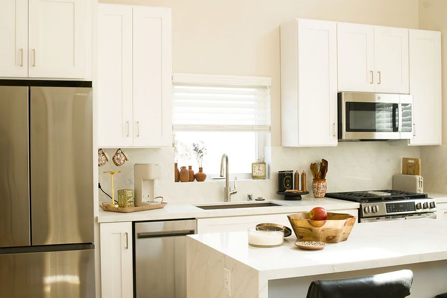 Kitchen detail from a recent Radach Construction remodel
